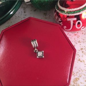 Authentic PANDORA 925 Diamond Shape CZ Dangle